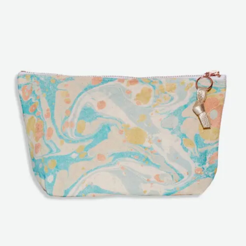 Astral Marbled Pouch - Lake - Large